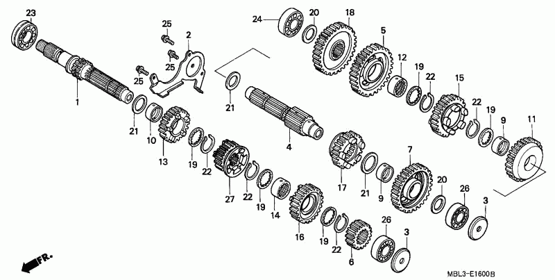 Drivetrain Front Gearbox