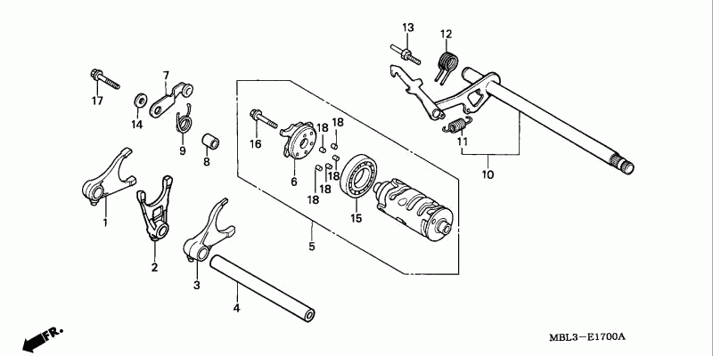 Drivetrain Front Gear Selector