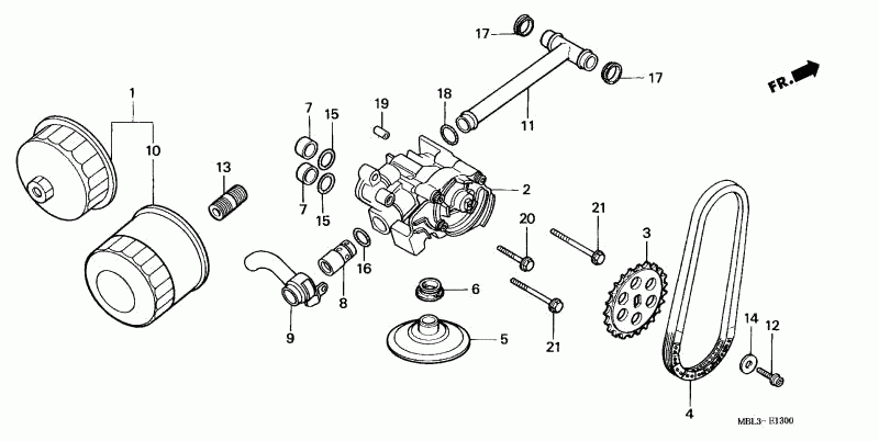 Engine Oil Pump Filter