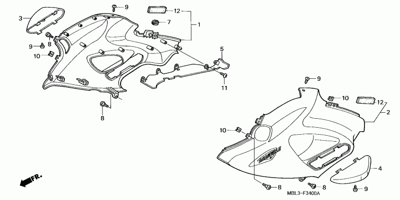 Fairing Front Cowlings