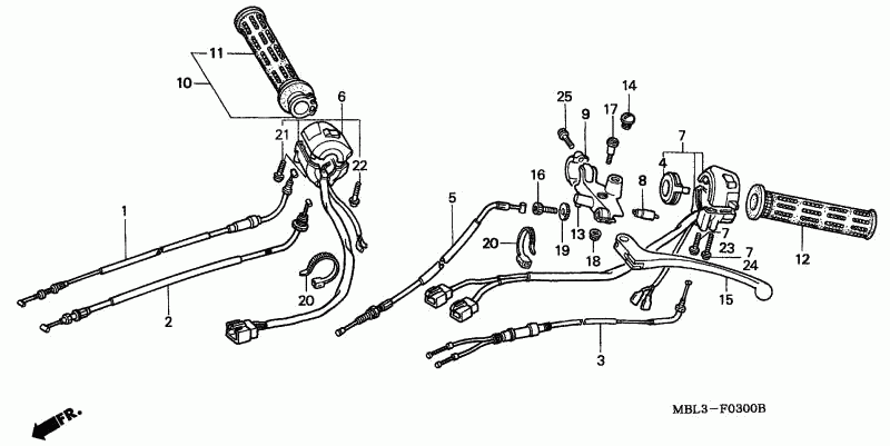 Switchgear Clutch Handle Trottle Grip